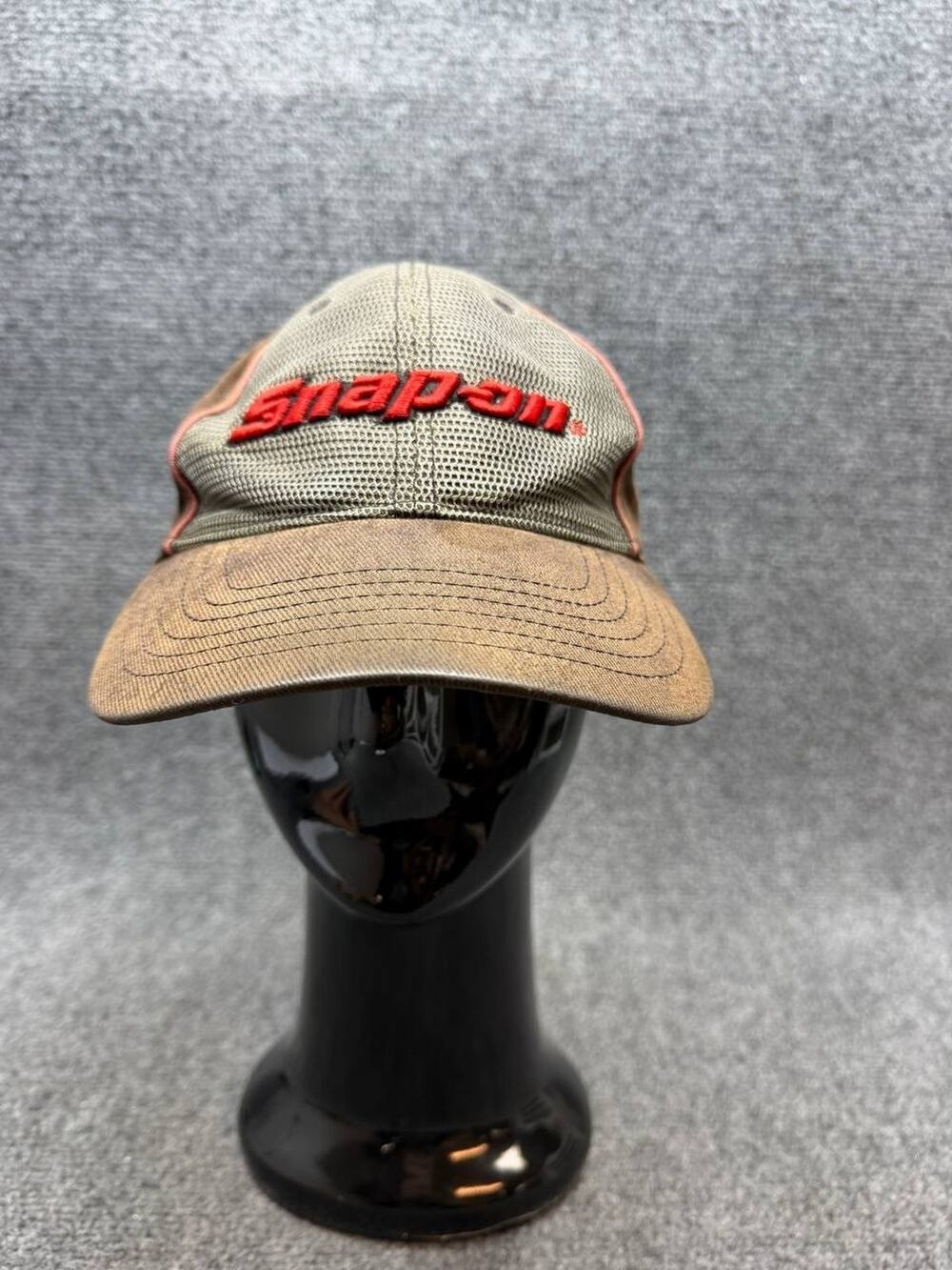 Snap-on Tools Logo Baseball Cap Brown Gray One Size Licensed